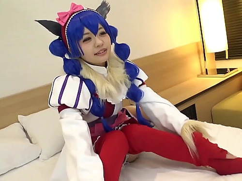 【Hentai Cosplay】Sex with a uber-cute blue haired cosplayer. Soddening moist with a bunch of squirting. - Intro