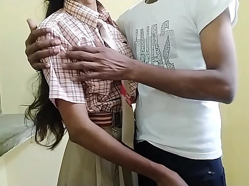 Indian desi village college girl pokes his college girlfriend College-aged