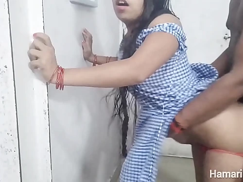 Indian school damsel fucked by her teacher for superb marks. Indian Desi bf video.